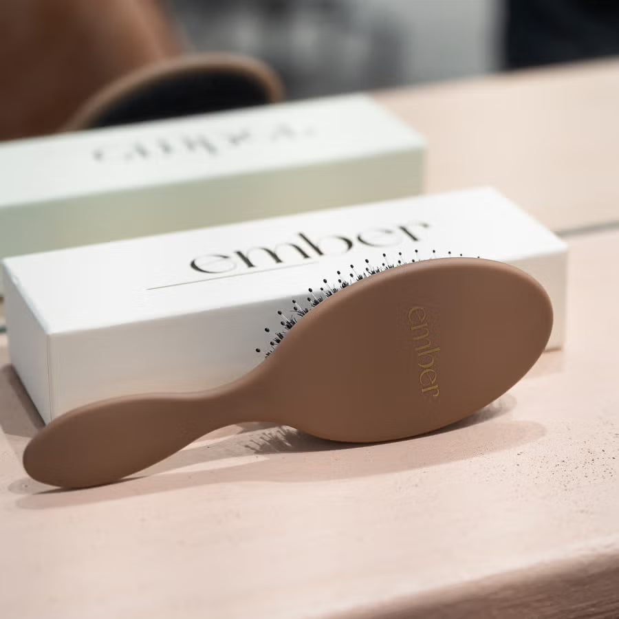 Ember Hairbrush - Beige